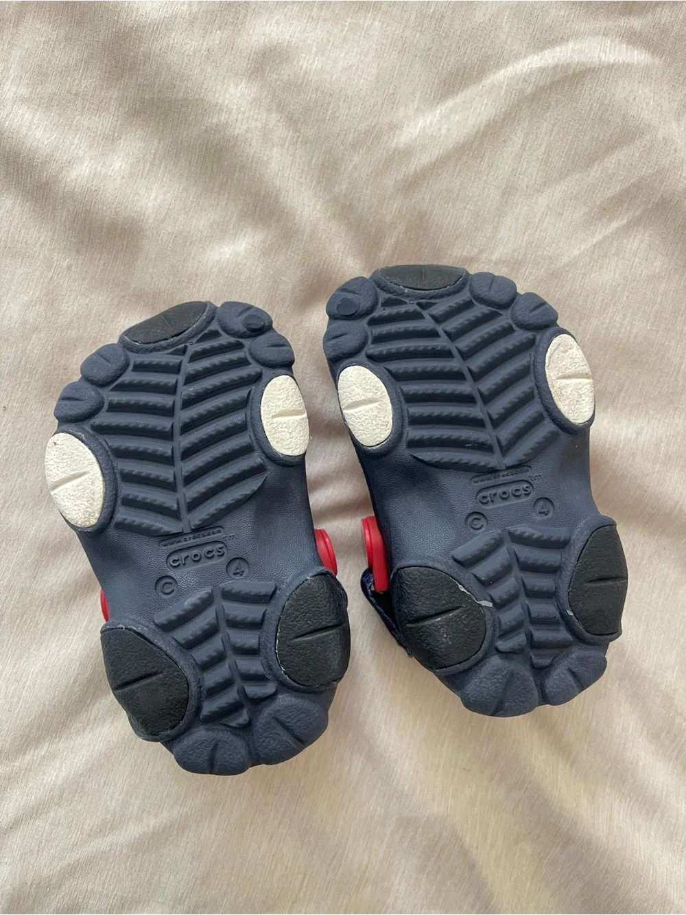 Toddler Spiderman Crocs 4C